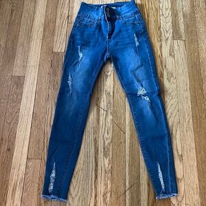 California Vintage distressed jeans